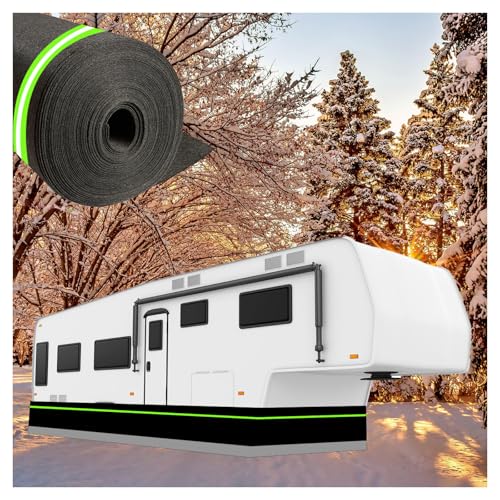 Camping-cars bâche d'isolation de 95 cm pour confort en montagne
