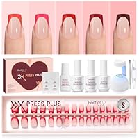 5 Colors Beetles X Press Plus Red French Tip Nails only .99-.99: eDeal Info