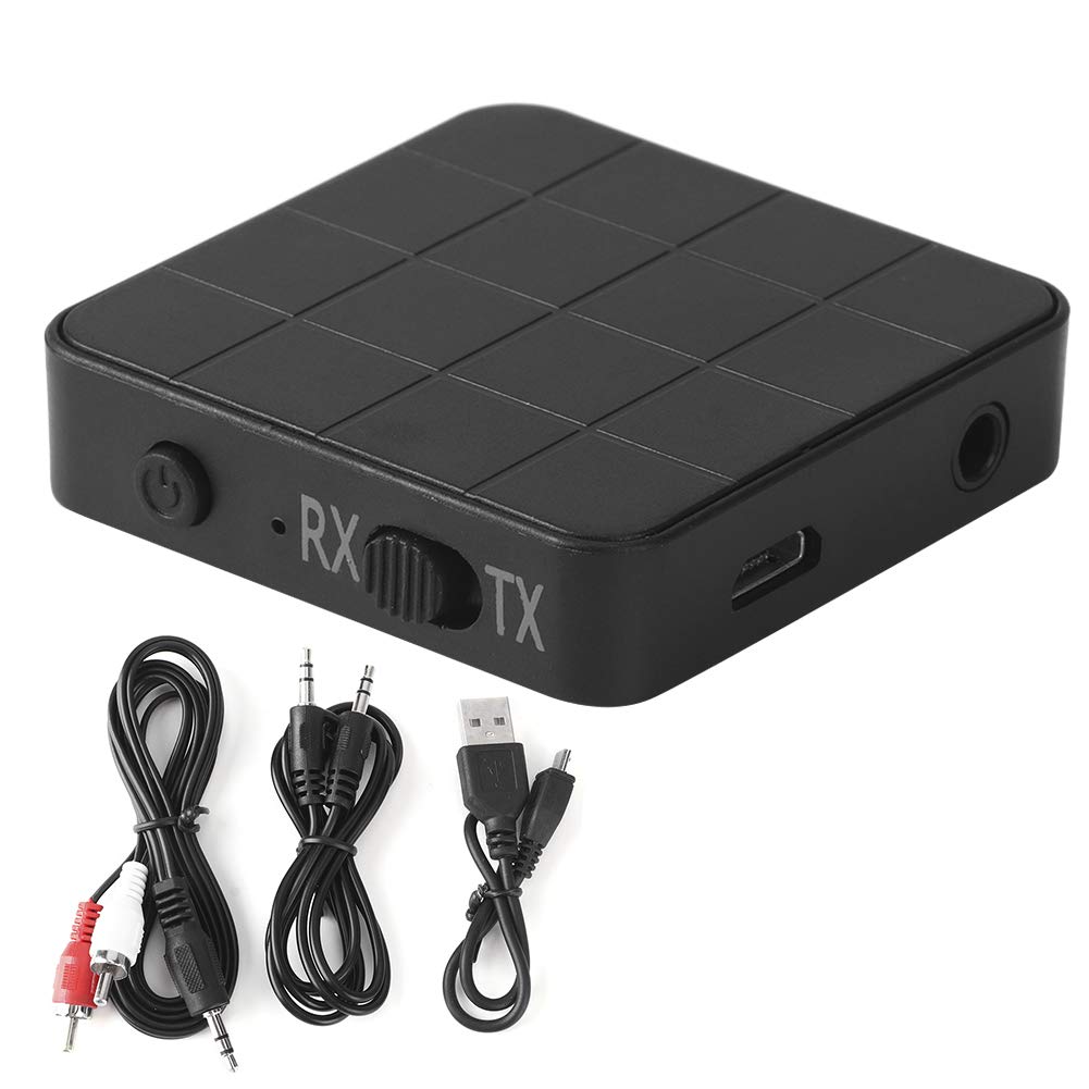 5.0 2-in-1 o Receiver Transmitter Stereo Adapter Music Portable for Car TV PC,car Display