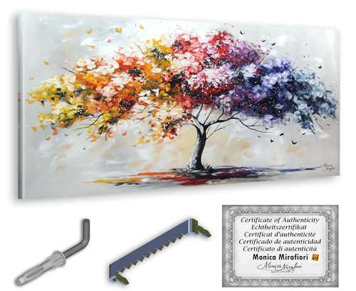 Monica Mirafiori I 100% Pintado a Mano I 100x50 cm I Cuadro pintado a mano I Pintura I Arte moderno