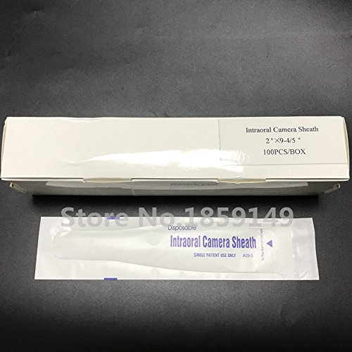100Pcs/Box New Dental Intra-Oral Camera Disposable Sheath/Cover/Sleeve #TOP1
