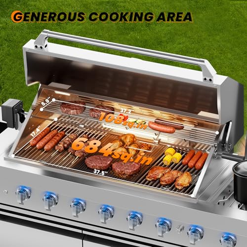 Luxury Outdoor Kitchen Grill Island