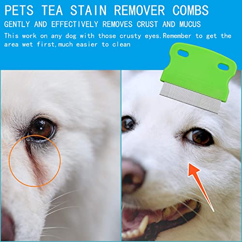 Flea Comb Lice Comb Dog Comb Cat Comb Cat Tear Stain Comb Stainless