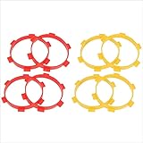 8PC RC Tire Mounting Bands for RC 1/8 Buggy & 1/10 Short Course Truck Remote Control Car Tires Parts...