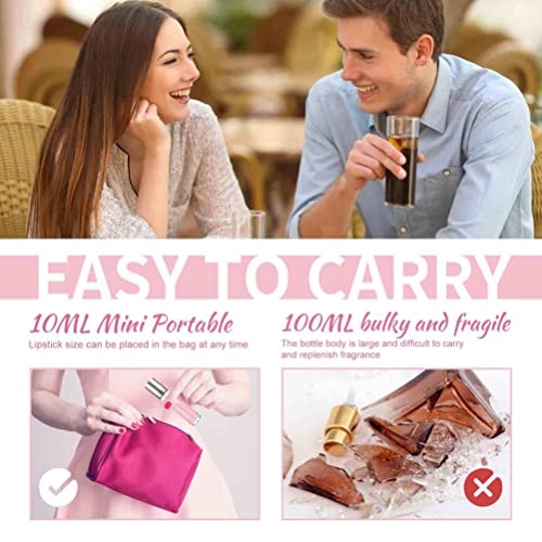 Pheromone Perfume Roll-On 10Ml - Unisex Attraction Oil For Women & Men, Irresistible Scent Boosting Romance, Magnetic Pheromone Perfume – Enhance Love Life, Seductive Roll-On Body Scen #TOP4