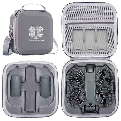 Étui rigide DJI Neo 2 Fly More Combo Case, valise de transport haut de gamme
