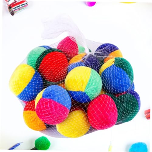 Toddmomy 20 Pçs Conjunto Crianças Brinquedos Crianças Playset Tecidos Bolas De Malabarismo Colorido