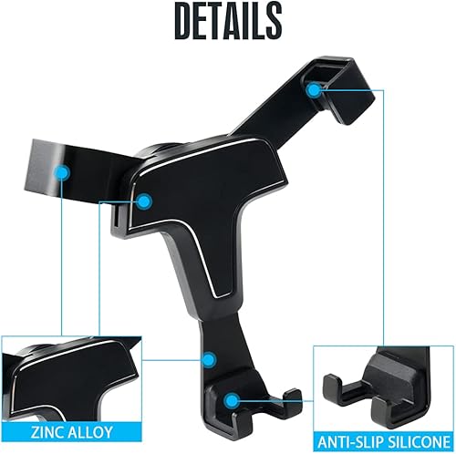 Miniatura 3 de CARFIB Para Lexus RX 350 450h Accesorios Soporte para teléfono de coche Soporte para teléfono 2021 2020 2019 2018 2017 2016 Teléfono celular