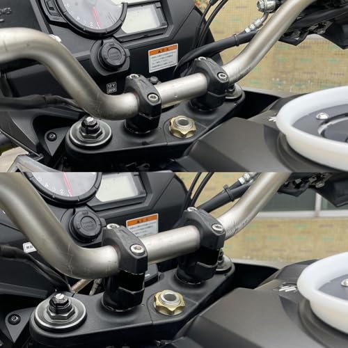 Elevadores manillar motocicleta abrazadera adaptador 800MT 450MT 5