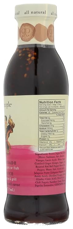 Ginger People Spicy Ginger Teriyaki Sauce - 12.7 Ounce (Pack of 2)