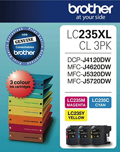 Brother LC-235XL recharge encre couleur pour imprimer sans compter