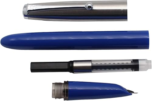 Vista 10 de Gullor Pluma estilográfica extra ligera de 4 piezas, punta fina con convertidor de tinta, juego transparente Multicolor (transparente),Multi