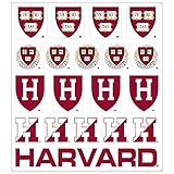 Harvard Crimson Multi-Purpose Vinyl Sticker Sheet