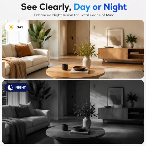 Image of Mini WiFi Camera Nanny Cam with Free Cloud Storage, Small Cameras Wireless for Home Security, WiFi /Offline Recording, Live View, Motion Detection & Night Vision for Car, Pets & Baby