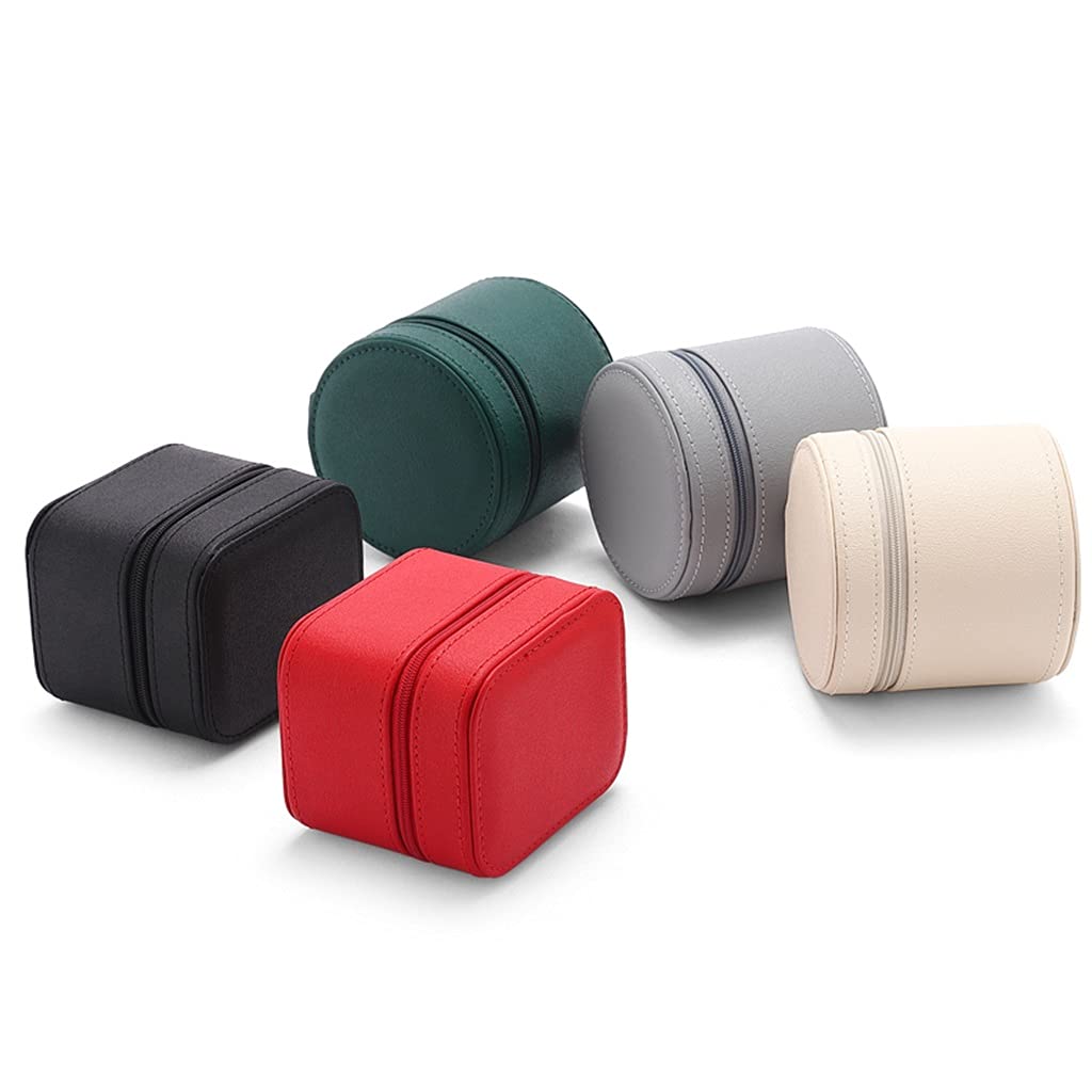 Custodia da viaggio per orologi con materiale resistente e scomparti multipli, ideale per gli appassionati di viaggio Safehappy