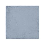 Dimensions: 20 x 20 cm Carrelage 20x20 Cm Aspect Vieilli Bleu Clair - Uni Sky Blue - Art Nouveau
