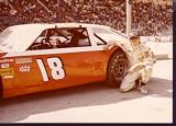MIKE MILLER #18 STOCK CAR NASCAR 1978 RACE PHOTO FN