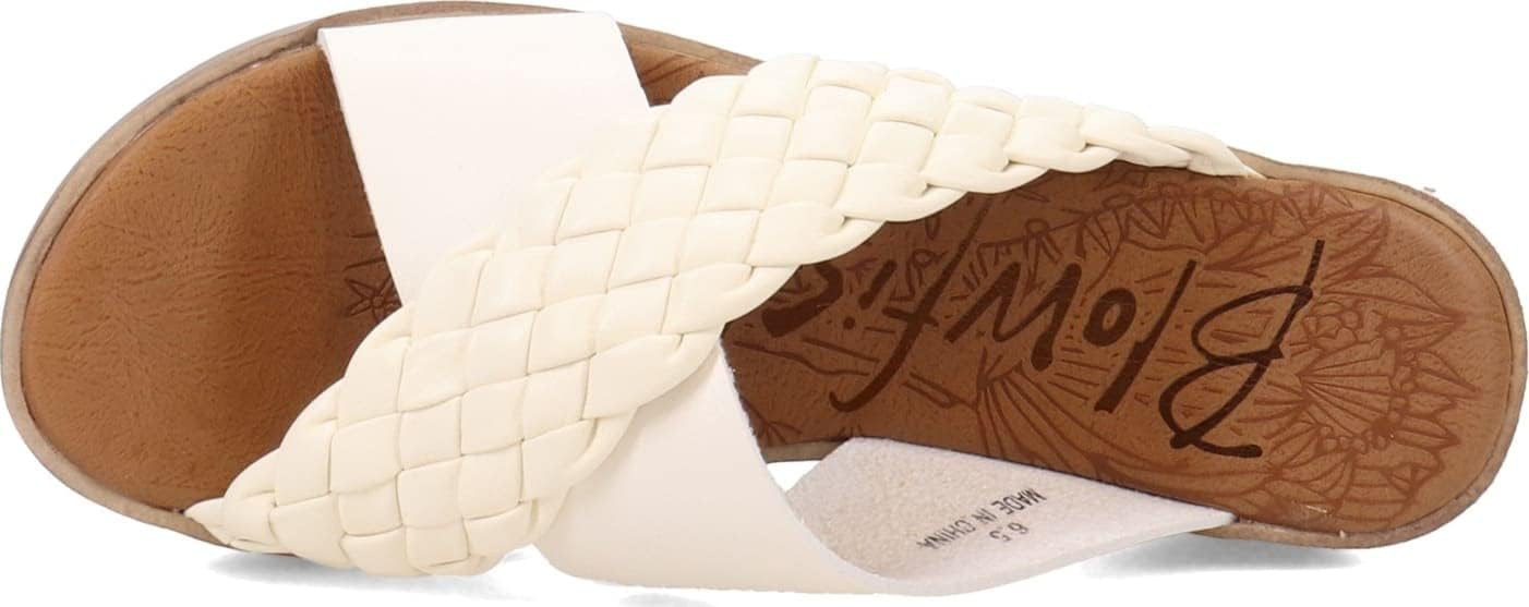 Blowfish Malibu Luster Platform Slide Womens Sandal 65 BM US Cloud