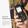 AGM M6 SE Dumb Phone, 4G LTE Dual SIM Unlocked, Large Button & Font, 109dB Speaker, IP68 Waterproof/Drop-Proof, Rugged Basic Cell Phone for Outdoors