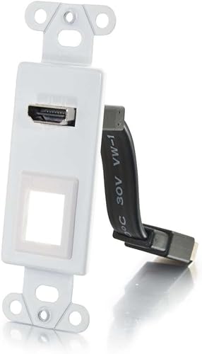 Miniatura 5 de C2G 37091 VGA y 0.138in Audio Pass Through Wall Place, color blanco