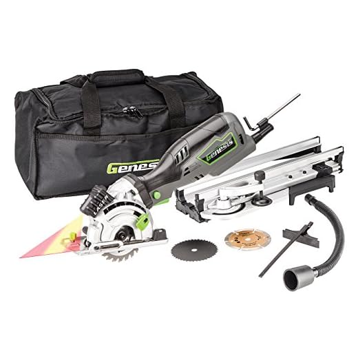 Compact Circular Saw Kit with Laser Guide