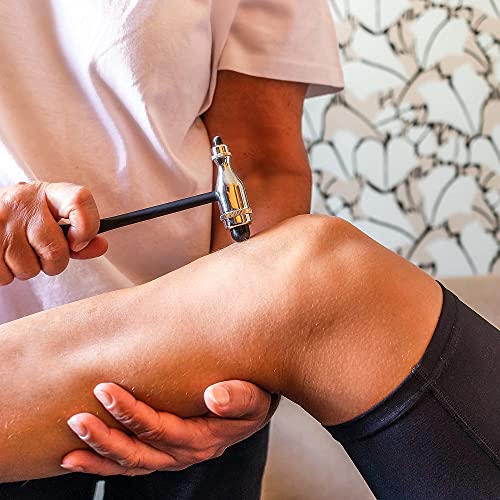 Tromner Reflex Hammer Neurological Medical Tool with Built-in Brush for Cutaneous and Superficial Responses — Light Percussion Reflex Hammer Medical Tool for Reflex Testing - Thumbnail 4