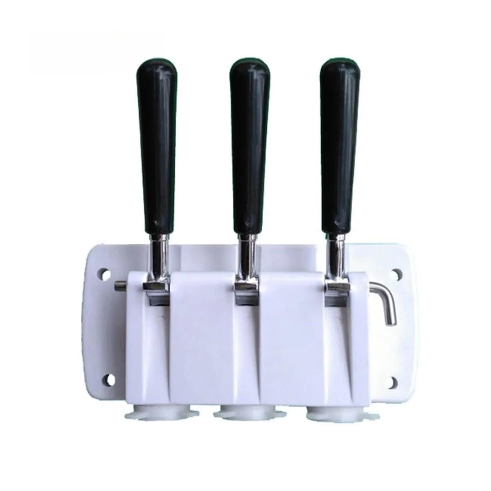 Compatibile con BQL825 Soft Serve Machine Ricambi Commerciali Gelatiere Accessori Set di Pannello Frontale Bianco Blocco Valvola Raccordi
