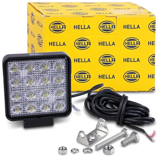 Phare de travail LED pour éclairage champ proche camion benne et remorque 12V