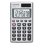 Casio HS-8VA Mini 6-Function Calculator | Large 8-Digit LCD Display | Solar Powered with Battery Backup | Standard Function | Portable Pocket Size - Image 3