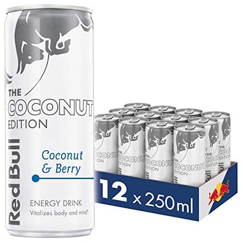 Red Bull Energy Drink, Coconut Edition, 250ml, Pack of 12 Cover