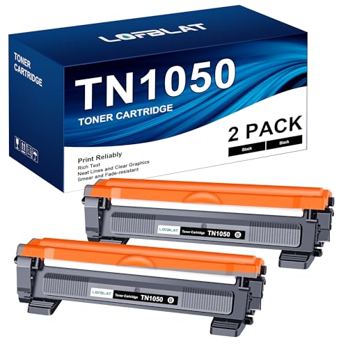 LOFBLAT TN1050 TN 1050 Tóner de Repuesto para Brother TN-1050 TN 1050 TN1050 para Brother MFC-1910W DCP-1612W DCP-1610W DCP-1510 MFC-1810 HL-1110 HL-1210W DCP-1512 HL-1212W HL-1212W HL-1212W HL-1212W