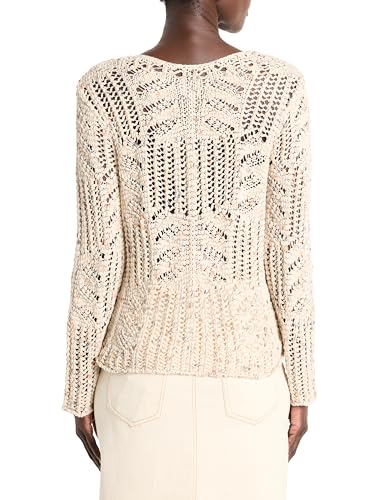 NIC+ZOE Women's Denim Dot Sweater4