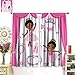 DDCBNS Cute Ballet Girls Curtains,Lovely Cartoon Little Girls Window Curtains for Girls Bedroom Living Room Nursery Baby Room Dancing Room Lovely Girl Drapes 2 Panel Set,Total Size 42 x 45 Inch