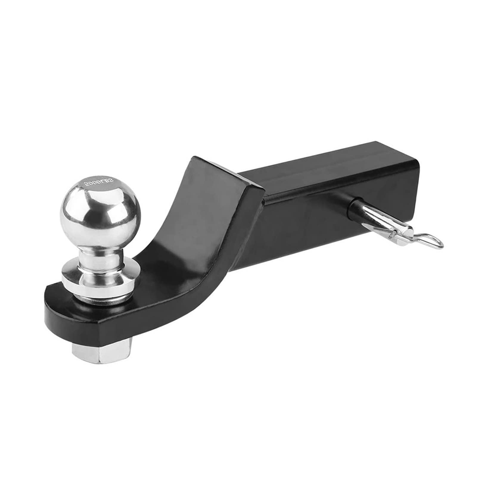 Zaczep przyczepy, Chrome Hitch Mount Holownik 50mm SHANK DIA PODAJĘCE 5000LB CZĘŚCI PORZĄDOWE Rv. Akcesoria karawskie Camper