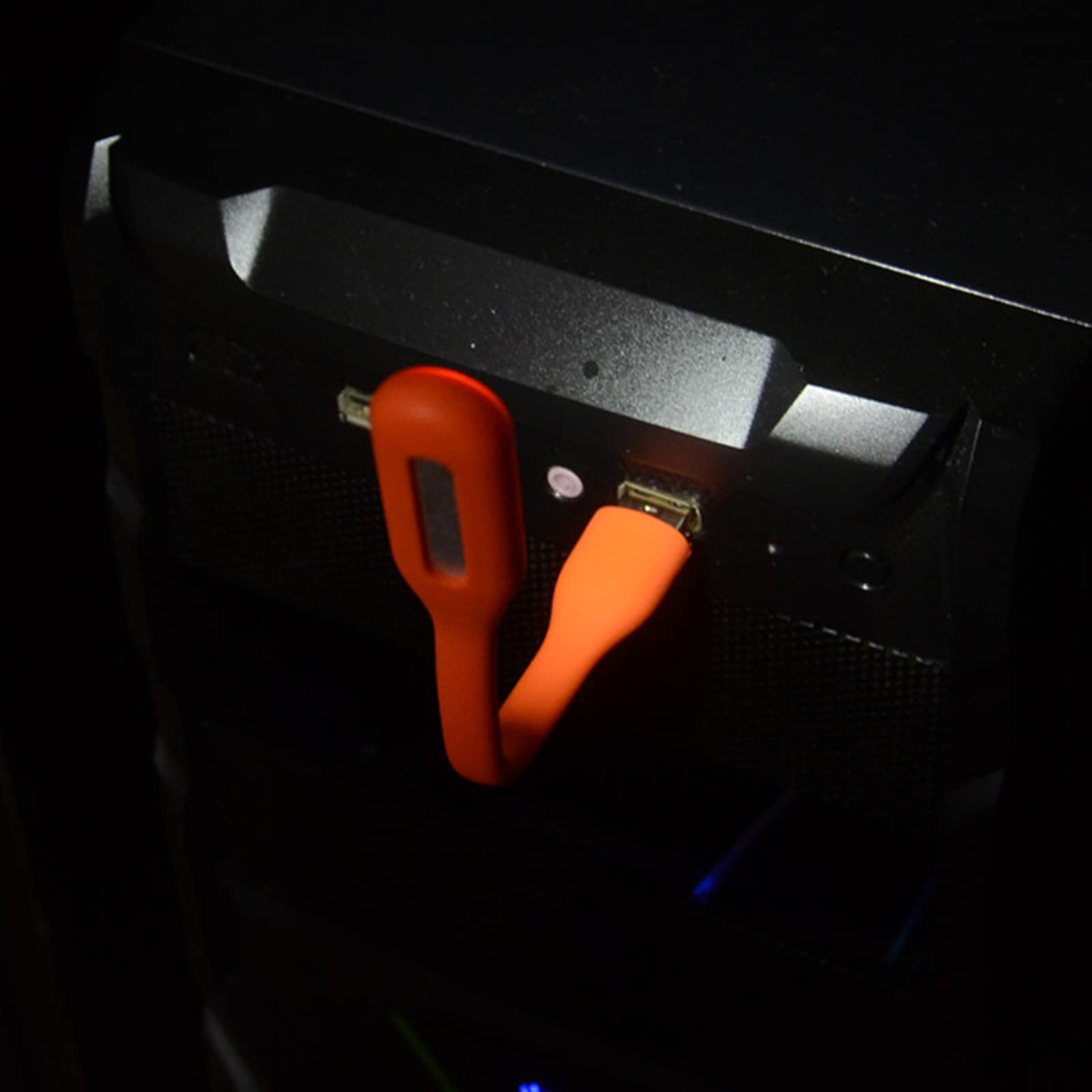 Zkbszn 2 PCS Portable LED Keyboard Lights Flexible USB LED Light Eye-Protection Reading Lamp for PC Notebook Laptop