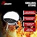 Smoking Stone & Pizza Stone for 22