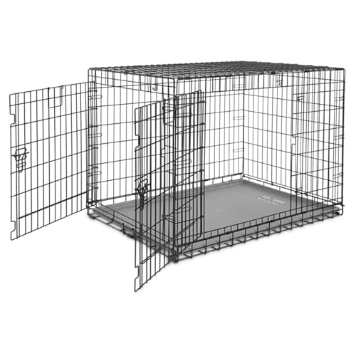 EveryYay Going Places Ultra Tough 2-Door Folding Dog Crate 43.3" L X 29.3" W X 30.8" H