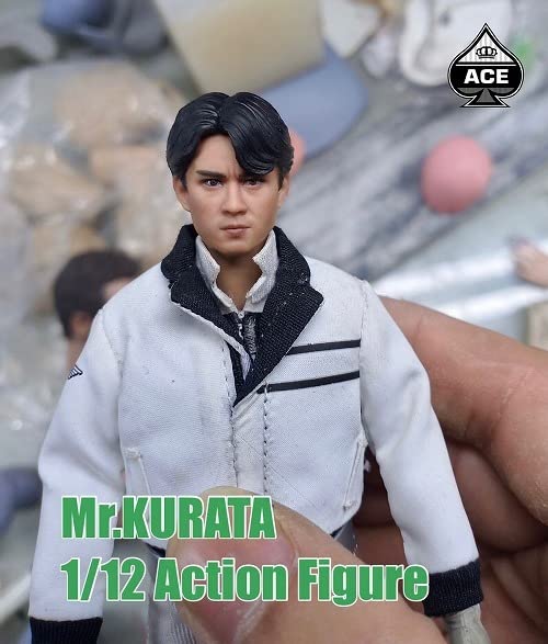 Amazon.co.jp: Mr. Kurata ヘッド 1/12 スケール ATS001B 光太郎 BLACK