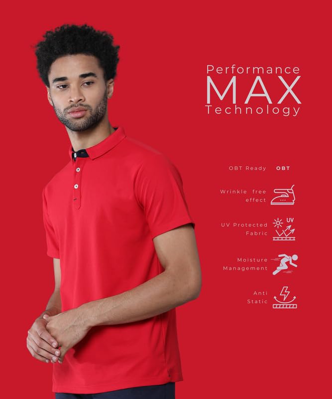 Image of XENOVAURBAN Dry Fit Polo t Shirt for Man | Regular Fit | Quick Dry Mars Fabric Polo T-Shirt with Collar for Men