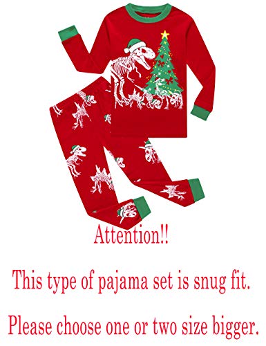 Image of Family Feeling Kids & Toddler Boys Pajamas 2 Piece Pjs Set 100% Cotton Sleepwear
