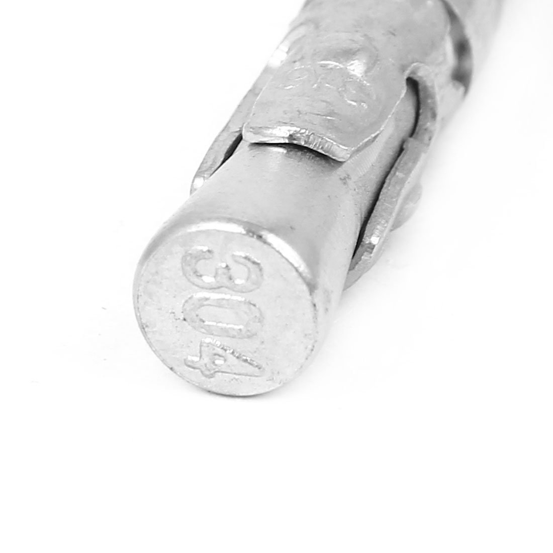 Aexit M8 Thread Anchors 304 Stainless Steel Car Repair Gecko Expansion Bolt Screw 120mm Expansion Anchors Long 6pcs