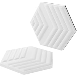 Paneles Acusticos Blancos Elgato Wave Panels Starter Set (Blanco) - 6 Paneles de Tratamiento acústico, Espuma de Dos densidades, Marcos EasyClick patentados, diseño Modular, fáciles de Instalar y Quitar