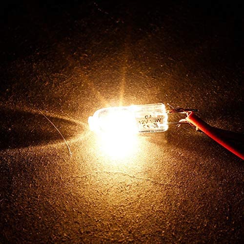 Amazon | 10個入り ミニハロゲン電球 透明 10W 20W ハロゲン電球 AC DC