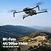 Ruko U11MINI 4K Drohne mit Kamera 4K, 8K-Fotos, Unter 249 g 3-Achsen-Gimbal, 96 Min Flugzeit mit 3 Akkus, 20000 ft Übertragung, GPS Auto Return mit Signalton, Faltbares