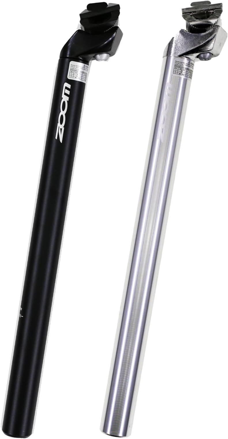 DJC Bike Seatpost for MTB Road Bike Gravel Aluminum Lightweight 25.4mm 26.8 27.2 28.6 30.4 30.9 31.6mm Black Silver City Lady Bike
