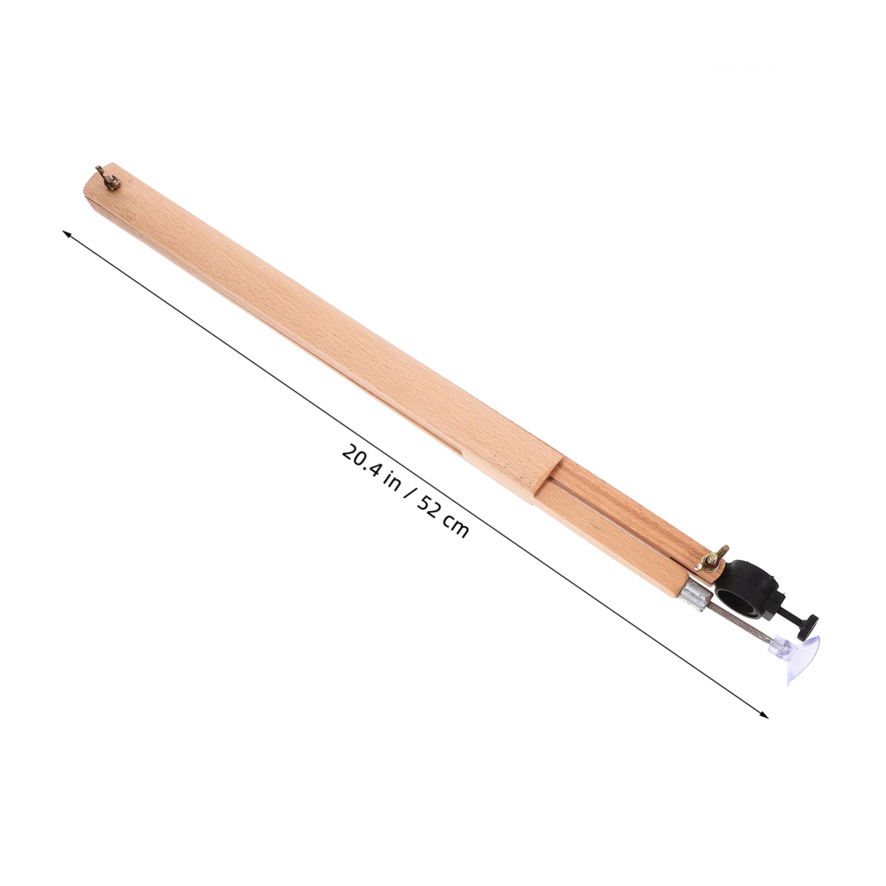 HOMSFOU 3pièces Compas Bois Ajustable Pour Dessin Géométrique Outil Enseignement Pour Enseignants Circonférence Jusqu à Matériau Hêtre Robuste Pour Classe Démonstrations