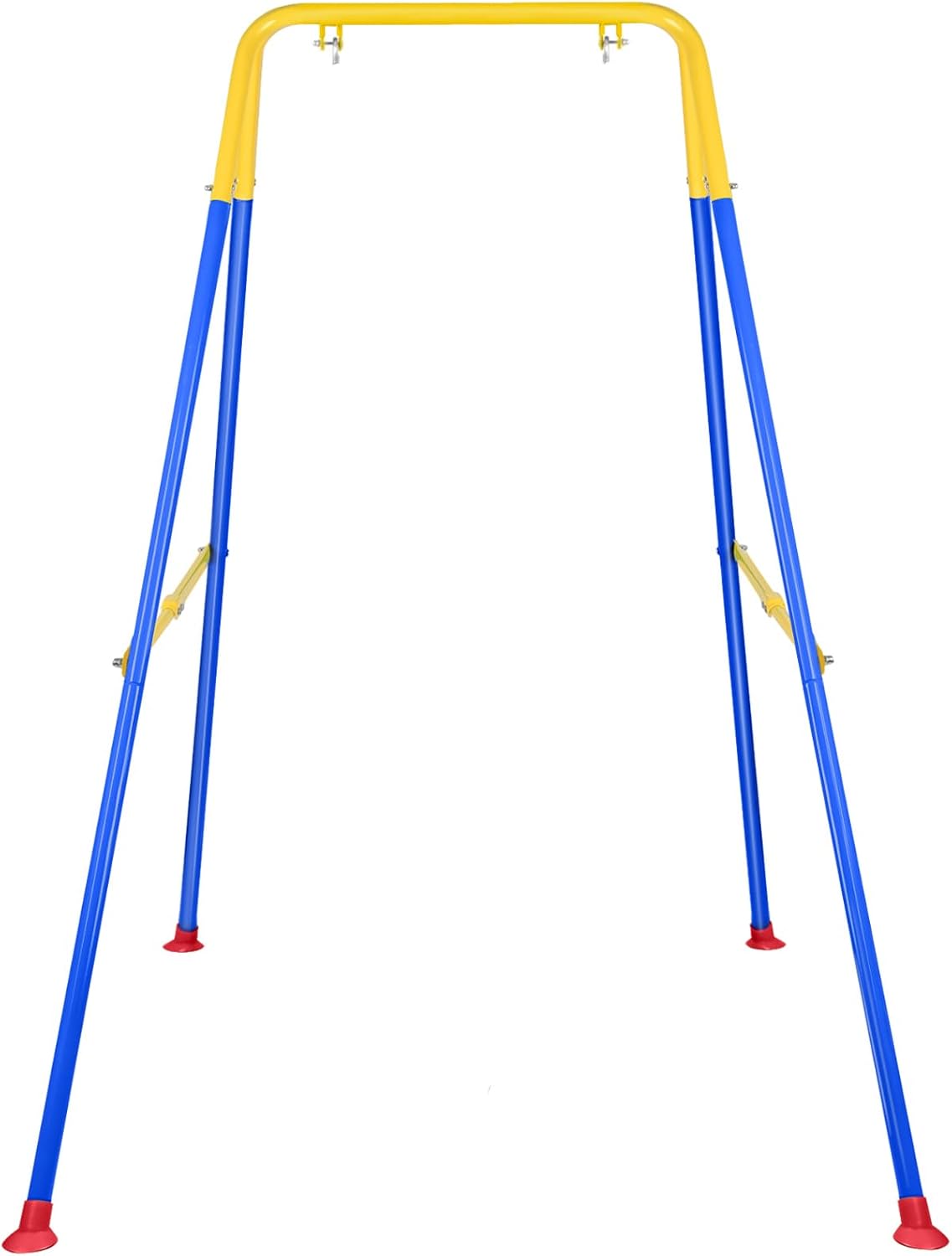 Baby Swing Stand, Foldable Baby Swing Frame, Heavy Duty Metal A-Frame Swing Sets for Most Toddlers Swings/Baby Jumper(NO SEAT)