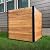42in H x 38in W (2 Panels) No Dig Enclo Richmond Cedar Wood Privacy Screen, Ideal Outdoor Privacy Wall, Pool Equipment Enclosure, Trash Can Enclosures, Air Conditioner Fence, EC18008