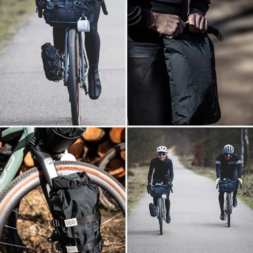 Sac de cadre étanche BBB Cycling StackPack 4L avec porte-bagages BSB-145 - 2