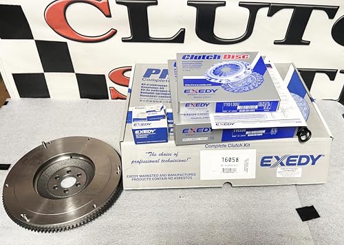 Exedy Clutch Pro-Kit 16058 + Flywheel compatible with 1984-1995 Toyota Pickup 4Runner 2.4l 22R 22RE